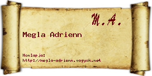 Megla Adrienn névjegykártya
