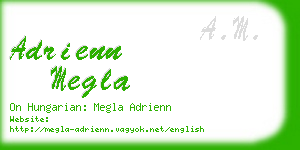 adrienn megla business card